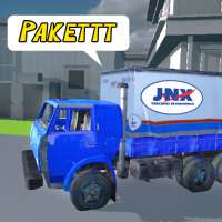 Simulator truk paket indonesia logo