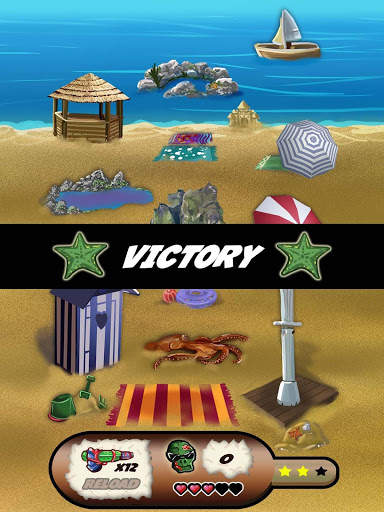 Zombies di pantai screenshot 14