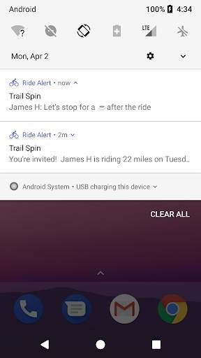 Ride Alert screenshot 5