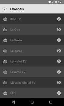 Spain TV Channels स्क्रीनशॉट 2