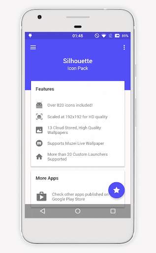 SILHOUETTE Icon Pack screenshot 4