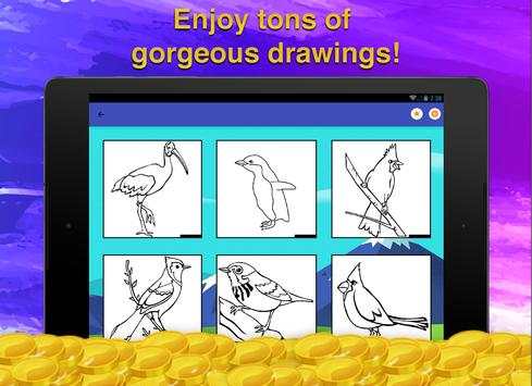 Birds Coloring Game for Kids screenshot 9