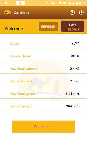 Arabian Vpn screenshot 3