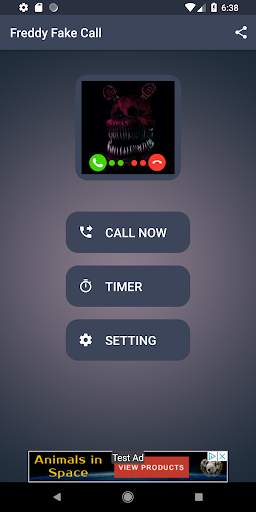 Call with Freddy - Prank fake call Simulator 🐻 screenshot 6