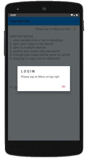 Keep My Notes screenshot 1
