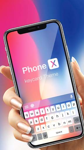 Phone X Emoji Keyboard स्क्रीनशॉट 1