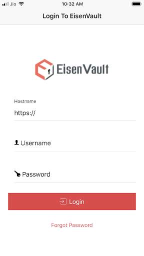EisenVault Companion App screenshot 1