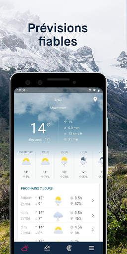 WeatherPro: Prévisions, Radar & Widgets screenshot 2