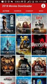 2018 Movies Downloader screenshot 1