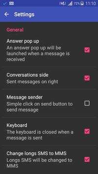 SMS Drop (SMS MMS Messenger) screenshot 2