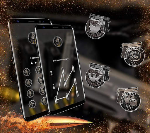 Gun Bullet Launcher Theme screenshot 5
