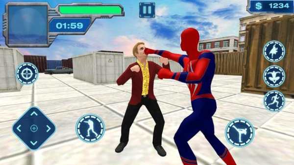Amazing Iron Spider : Heroes Bounce screenshot 1