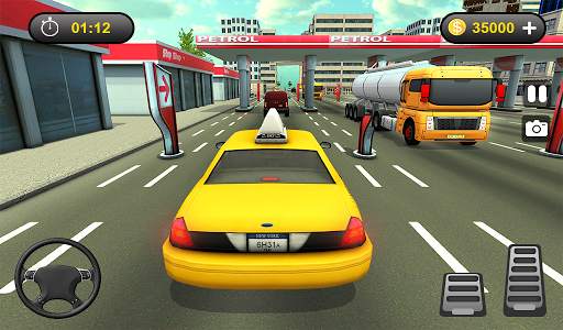 Taxi driving Simulator 2020-Taxi Sim Driving Games screenshot 4