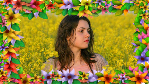 Beautiful Flower photo frames screenshot 7