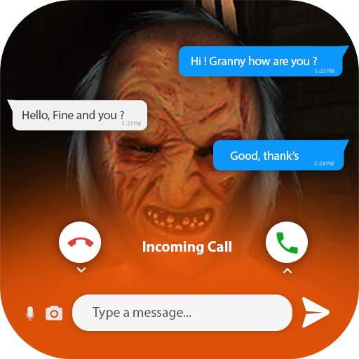 fake chat : granny family calling prank 4.0