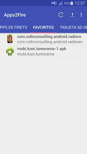 Apps2Fire screenshot 2