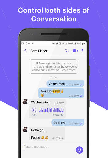Fake Chat Maker - Wowber Prank screenshot 5