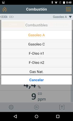 La App testo 330i screenshot 2