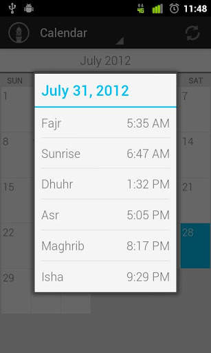 Muslim Prayer Times Free screenshot 3