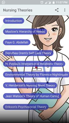 Nursing Theories screenshot 1