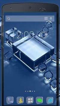 3D Glass-Solo Theme screenshot 4