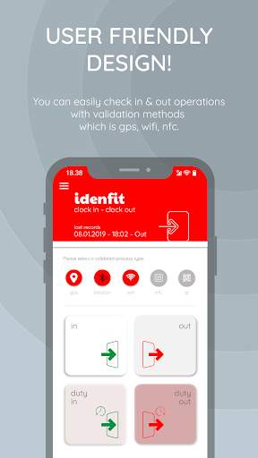 idenfit - time & leave screenshot 3