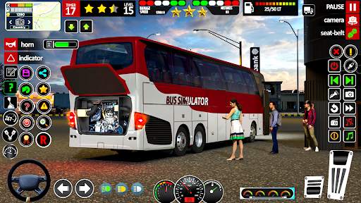 Bus Simulator Travel Bus Games screenshot 26