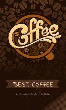 Best Coffee Go Launcher Theme screenshot 1