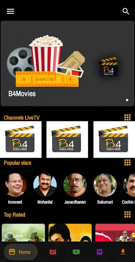 B4Movies - Free Malayalam Movies App screenshot 2