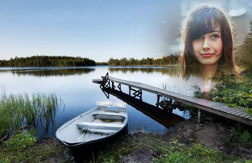 Beautiful Lake Photo Frames 5 تصوير الشاشة