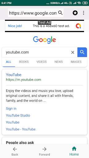 Swift Browser Lite screenshot 1