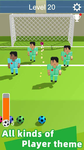 Straight Strike - Game tembakan sepak bola 3D screenshot 3