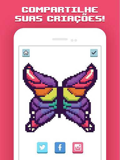 Pixelicious Colorir por Número screenshot 10