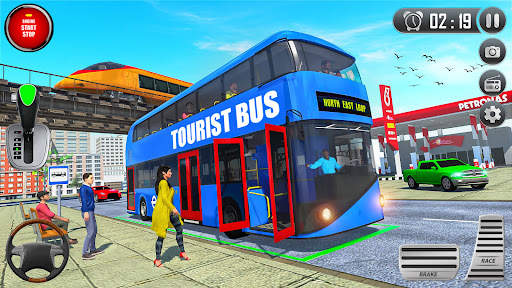 US Coach Bus Driving Games screenshot 3