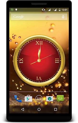 Gold Clock Live Wallpaper screenshot 7