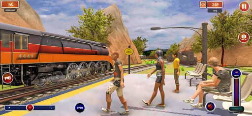 Indian Train Simulator 21: Railroad Driving Game screenshot 1