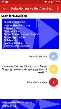iCal Import/Export CalDAV screenshot 2
