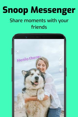 Snoop Messenger - Chat with friends screenshot 1