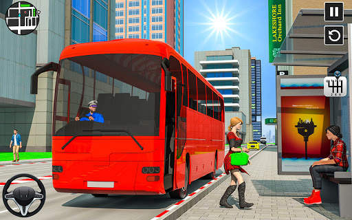 Passenger Coach Bus Transport Game: Bus Games 2021 screenshot 2
