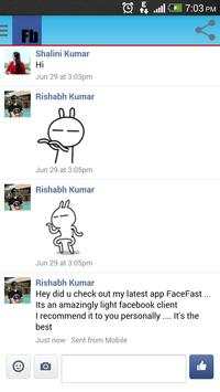 FaceFast(Facebook Client) screenshot 3