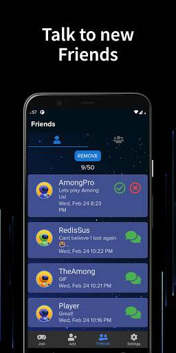 AmongFriends - Friends for Among Us Chat screenshot 7