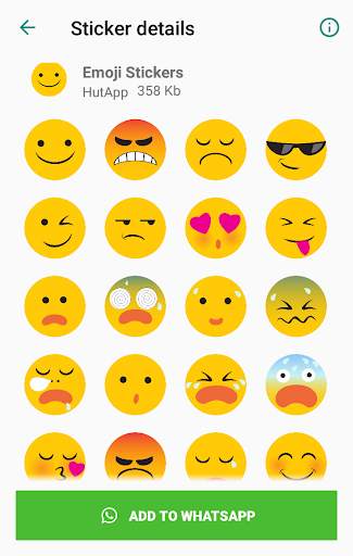 Emoji Stickers WAStickerApps screenshot 4