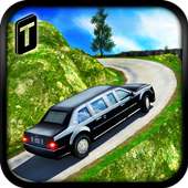 Offroad Hill Limo Driving 3D logo