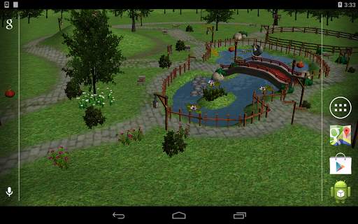3D Asian Garden Free screenshot 5