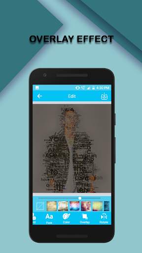 Typography : Photo Editor and Photo Effect screenshot 1