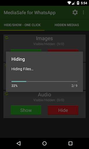 MediaSafe for WhatsApp screenshot 3