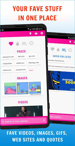 Fishpowered browser - less bull, more cat screenshot 4
