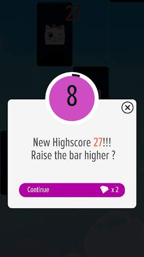 perfect pink tiles:cat piano-magic kids-music song screenshot 8