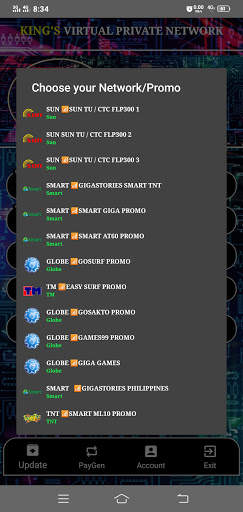 KING'S VPN скриншот 3