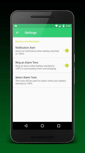 Full Battery Alarm screenshot 2